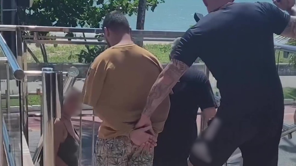 Casal fugiu para João Pessoa quando a polícia foi realizar buscas em Cajazeiras — Foto: Divulgação/Polícia Civil