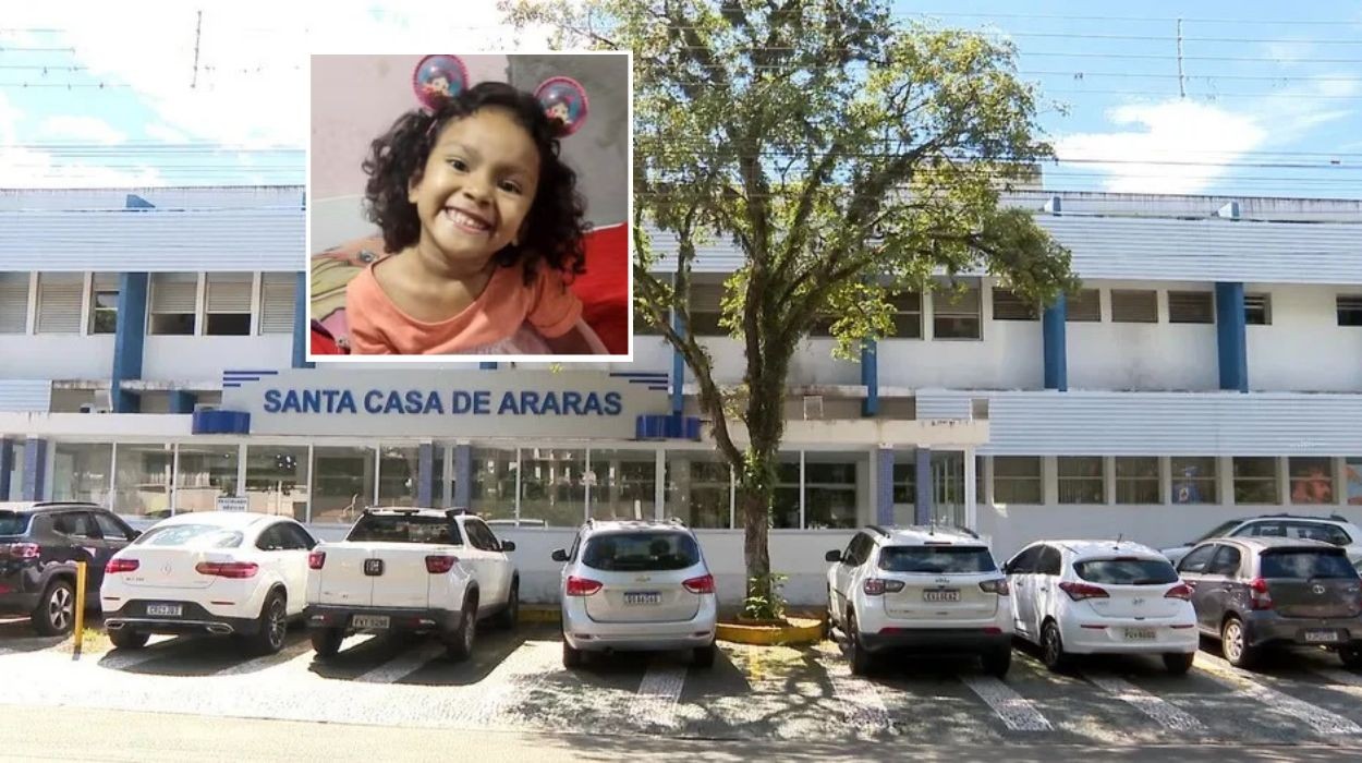 Pai de menina de 4 anos morta a tiros deixa hospital antes da alta médica no interior de SP