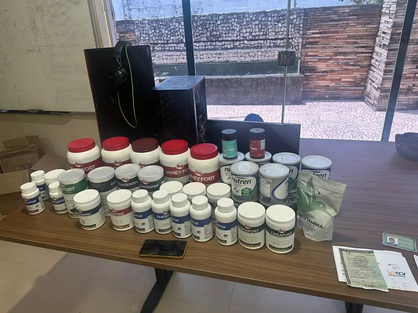 Homem é preso em Belém por furto e venda ilegal de carga de suplementos