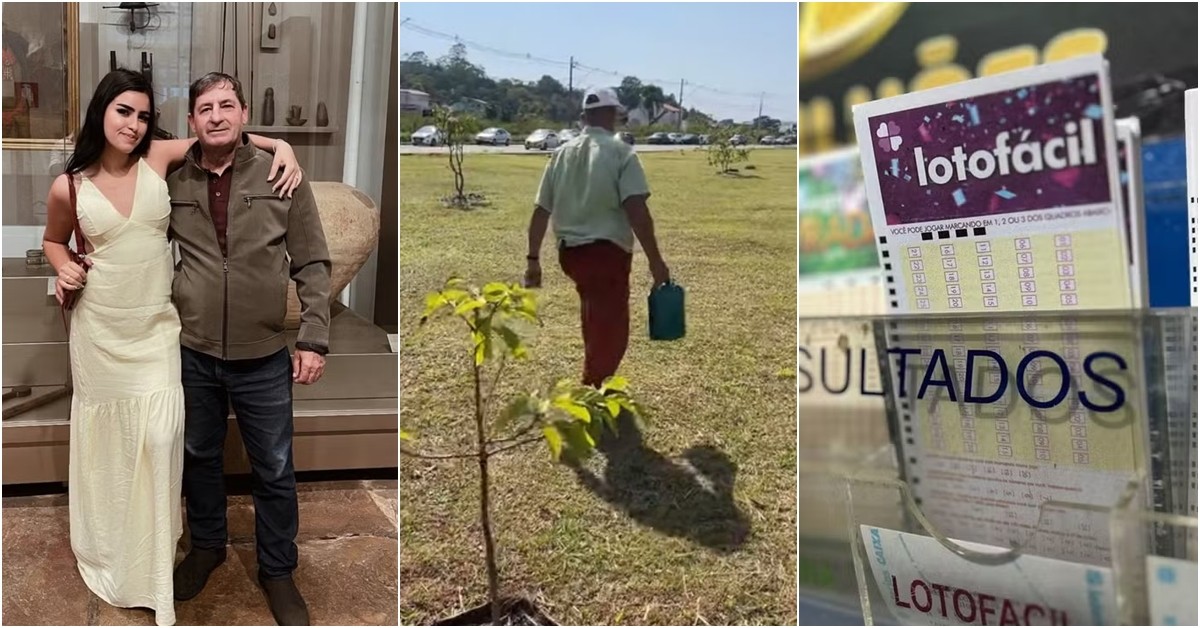 Você viu? Pai é único na plateia da filha, idoso planta 150 árvores e aposta de Juiz de Fora ganha R$ 510 mil na Lotofácil