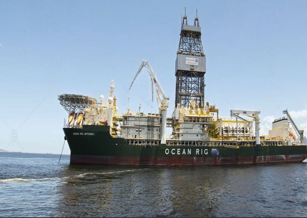 Exploração petróleo — Foto: Governo de Sergipe/Divulgação/Arquivo