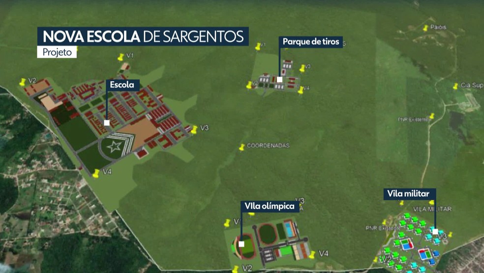 Local onde Exército pretende construir escola de formação de sargentos fica  em área de preservação ambiental | Pernambuco | G1