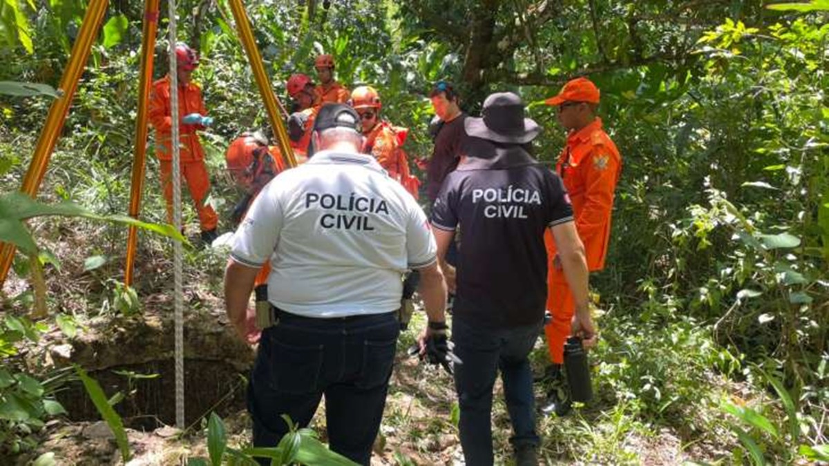 Corpo encontrado em poço pode ser de jovem desaparecido