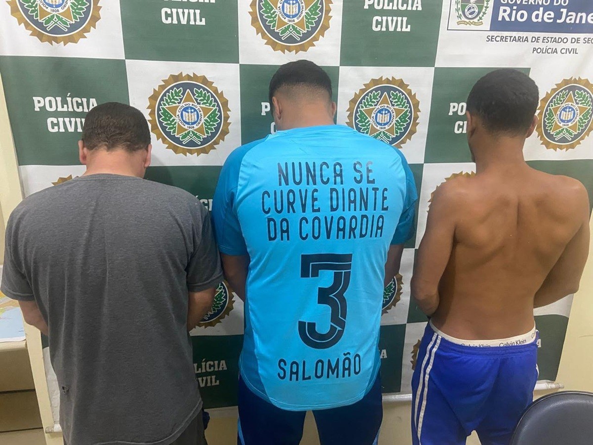 Chefe do tráfico e integrantes do tráfico são presos em ação no Açu, em São João da Barra