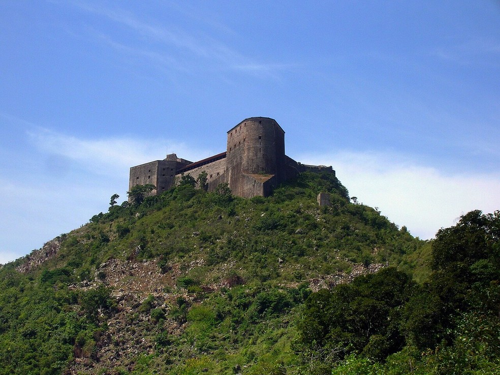 Citadelle Laferrière, no Haiti. — Foto: Wikimedia/Domínio Público
