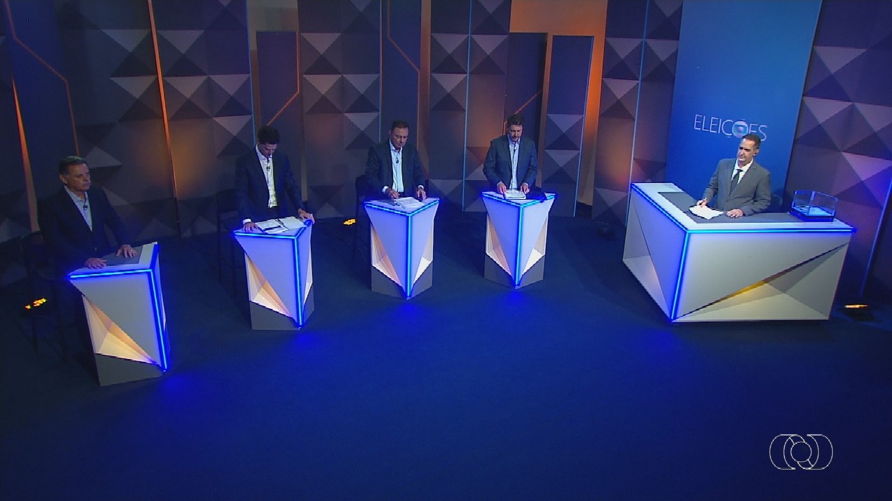 VÍDEOS: Candidatos ao governo de Goiás participam de debate