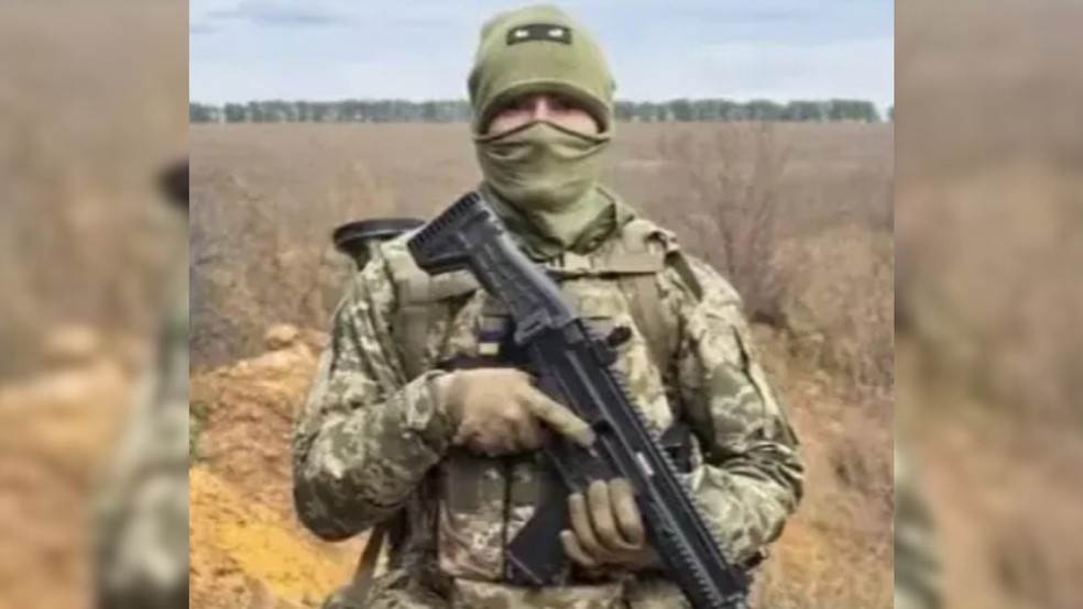 Leonardo dos Santos de Ilha Solteira (SP) morre em combate em guerra na Ucrânia — Foto: Reprodução/Facebook