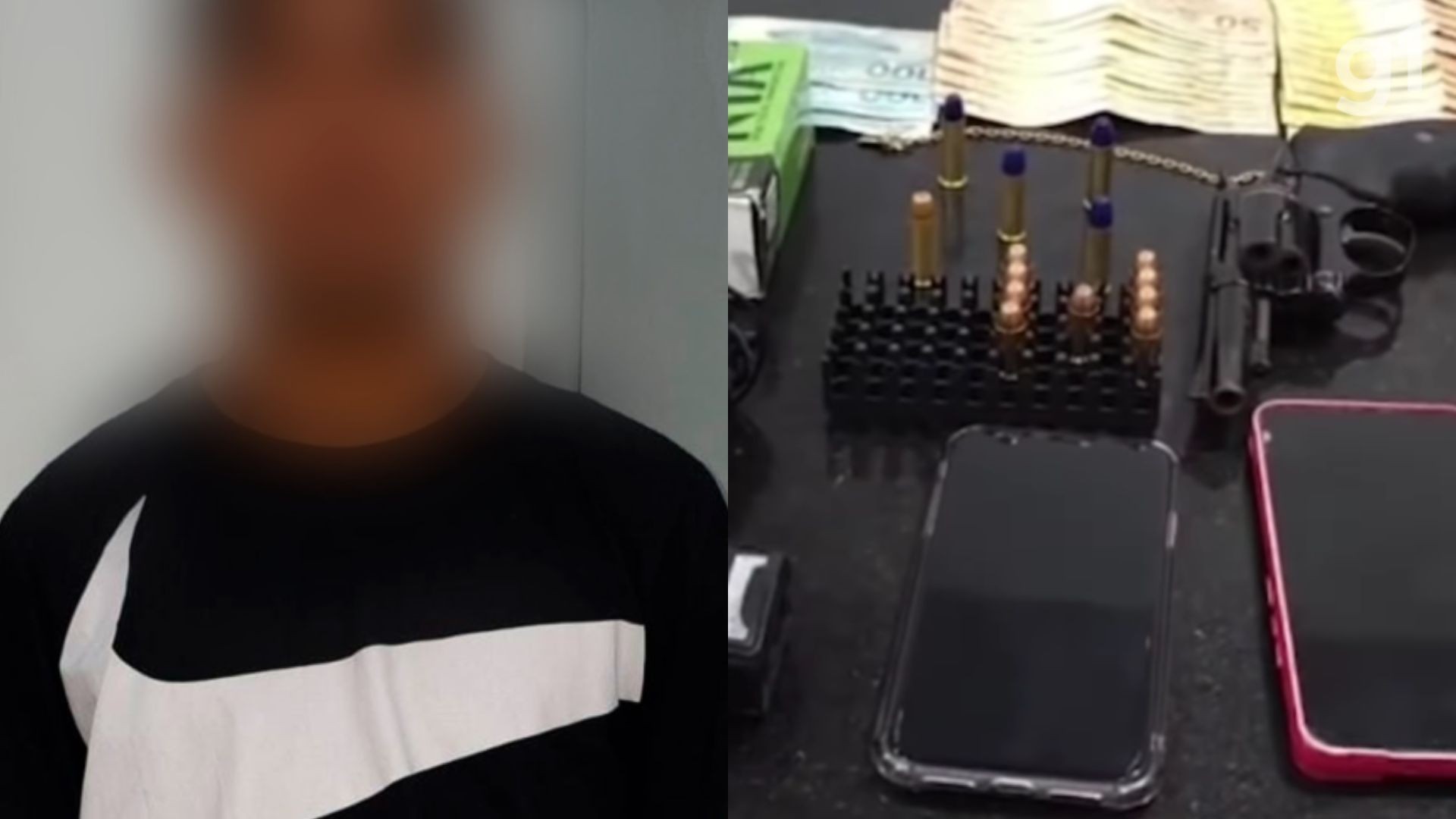 Suspeito de dar apoio a assalto em estacionamento de supermercado é preso no MA; vítima foi baleada
