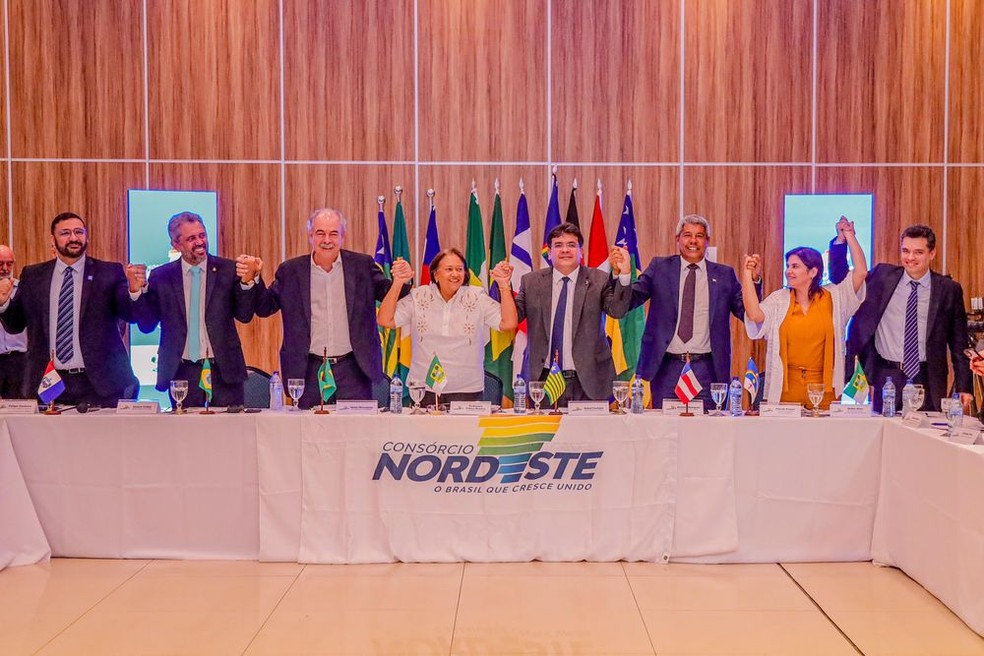 Rafael Fonteles é eleito presidente do Consórcio Nordeste — Foto: Divulgação/Governo do Piauí