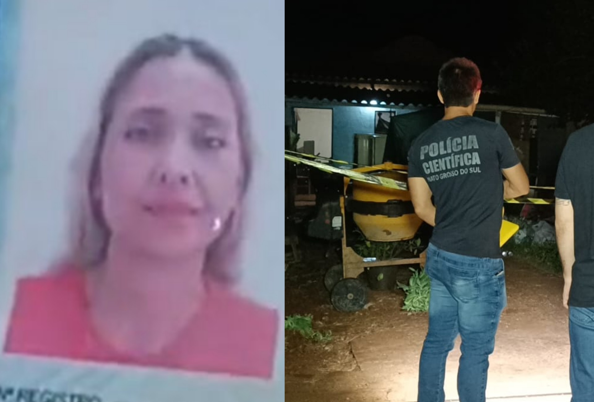 Corpo de mulher morta pelo ex com 23 facadas é velado em Jardim