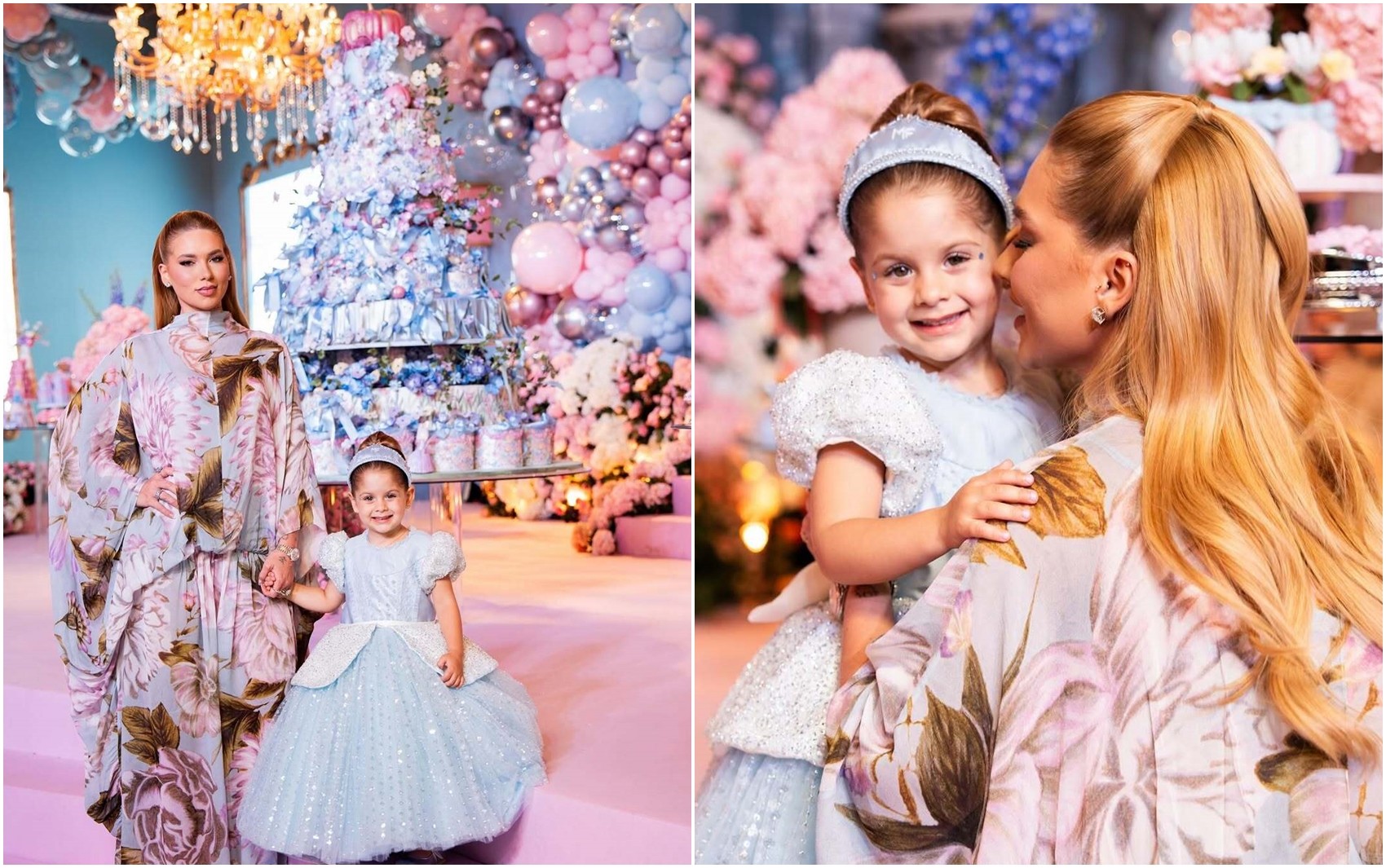 Família de Vini Jr., flor importada e polêmica na decoração: veja detalhes da festa da Maria Flor, filha de Virginia e Zé Felipe