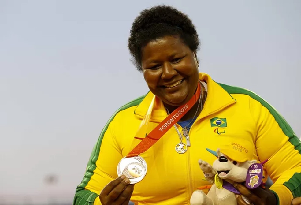Rosinha Santos conquistou o bronze no arremesso de peso no Parapan de Toronto. — Foto: Washington Alves/MPIX/CPB