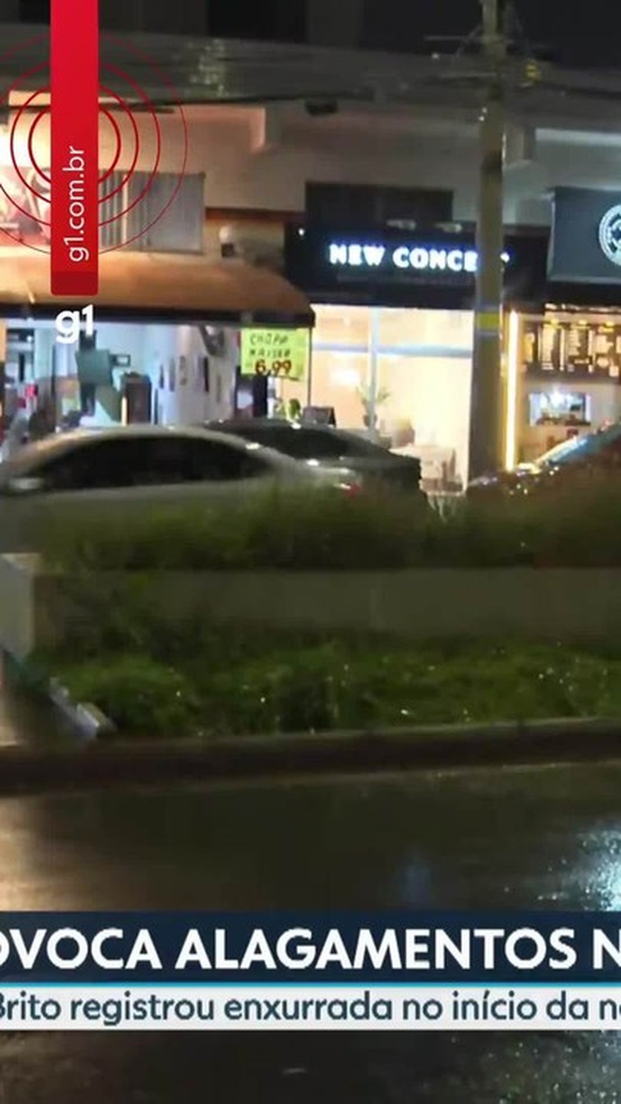 Forte chuva alaga vias e causa transtorno na Grande BH