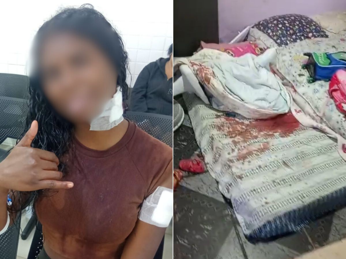 Adolescente é esfaqueada pela vizinha em Praia Grande e polícia investiga tentativa de homicídio; VÍDEO