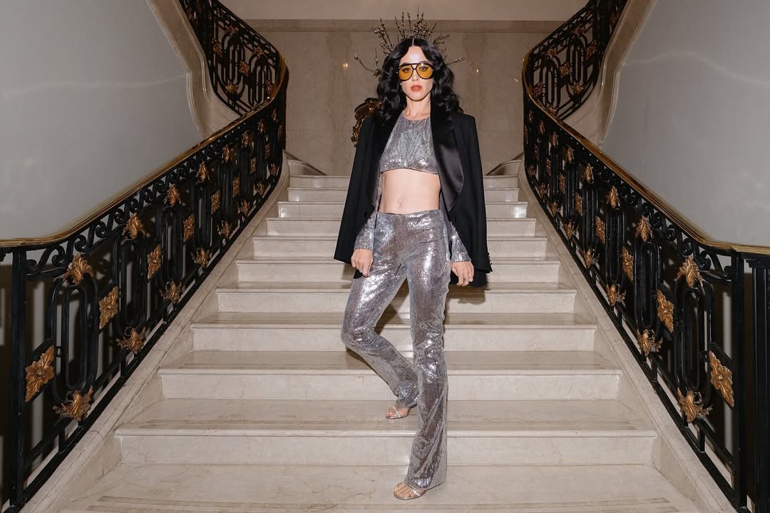 Katy Perry posta foto antes do show no The Town: 'Eu disse que voltaria'