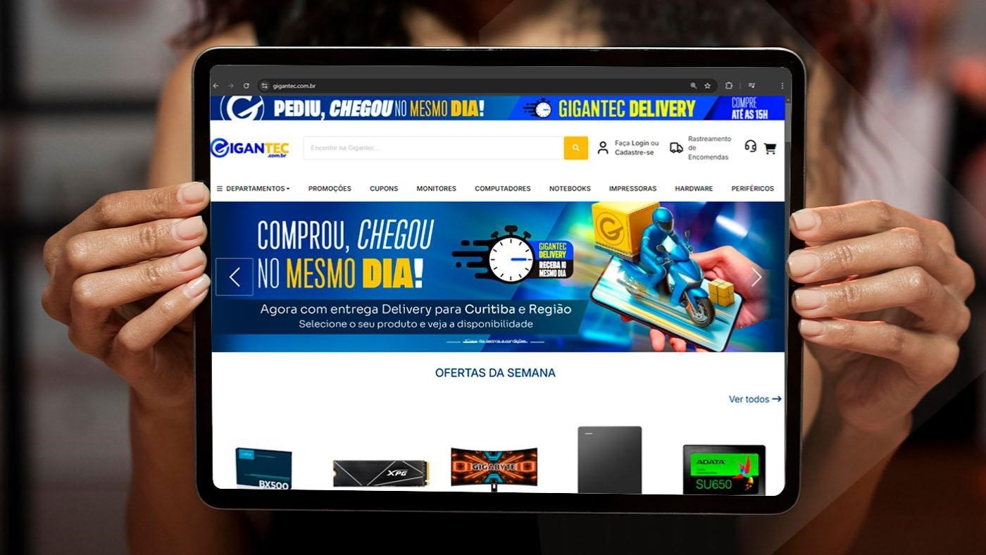 Conheça a Gigantec.com.br: o e-commerce confiável e especializado em produtos Game&Tech