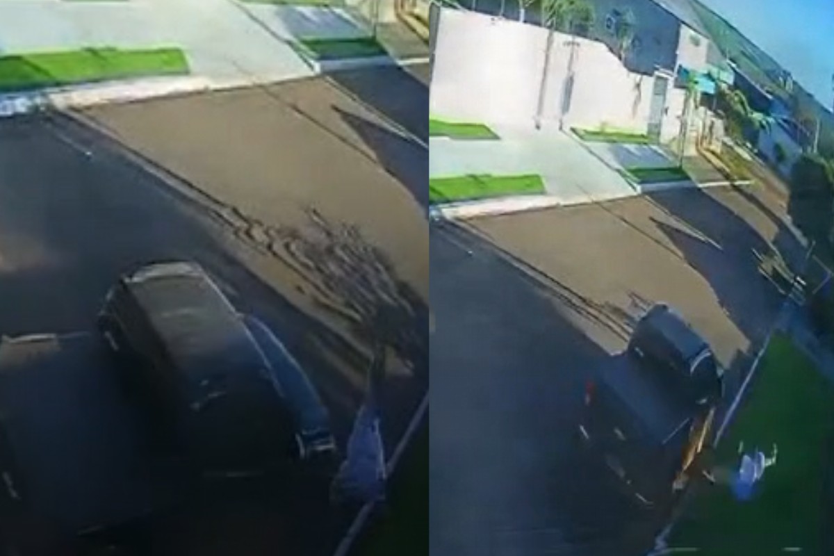 VÍDEO mostra motorista de caminhonete suspeito de atacar mulheres atropelando 2ª vítima em MT