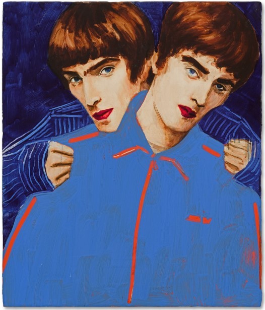 Pintura dos irmãos Gallagher será leiloada antes de shows de reunião do Oasis