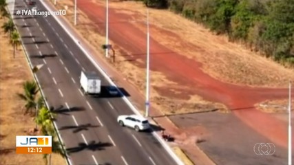 Drone do BTD grava imprudência no trânsito