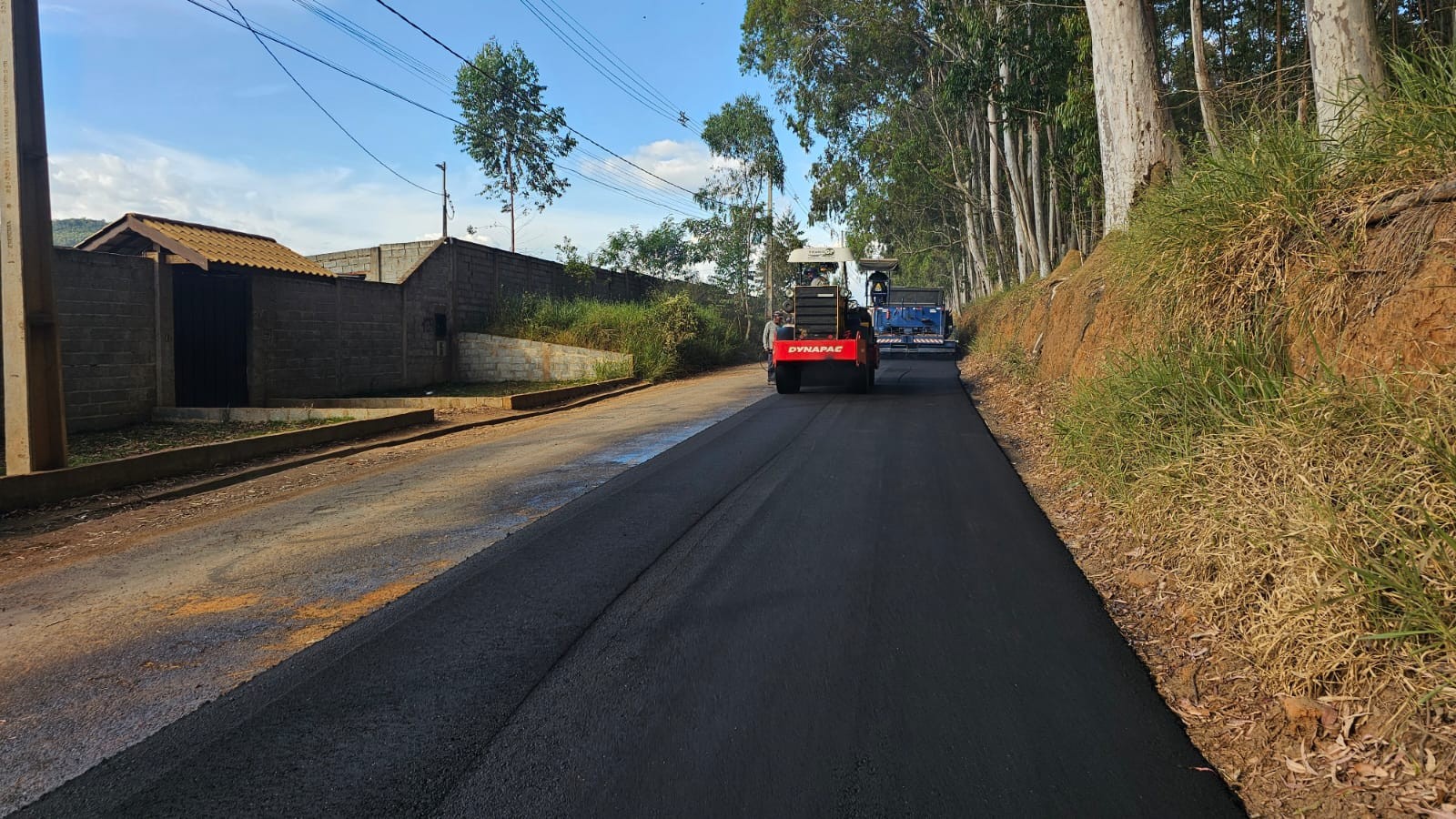 Pavimentação em estradas rurais avançam e garantem mais segurança e mobilidade