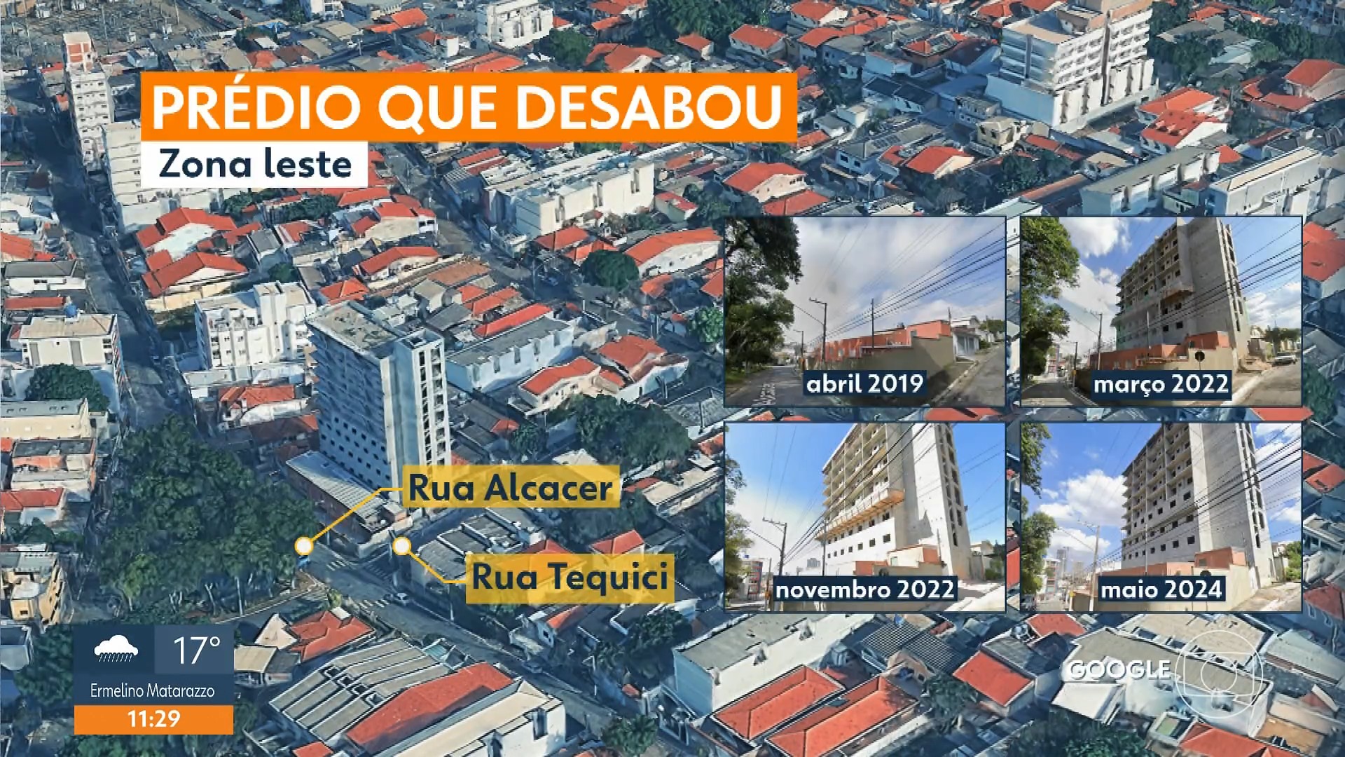 Obra que desabou na Zona Leste de SP já foi alvo de ação judicial da Prefeitura