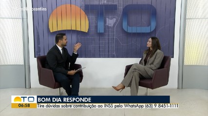 Advogada tira dúvidas sobre contribuição ao INSS no Bom Dia Responde