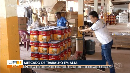 Geração de empregos é impulsionada pelo setor de serviços no Tocantins