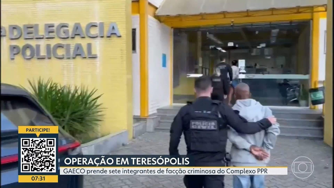 Polícia prende 7 integrantes de facção criminosa em Teresópolis