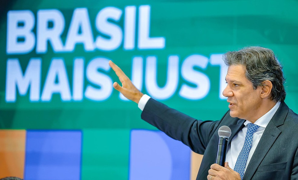 Ministro da Fazenda, Fernando Haddad — Foto: Ricardo Stuckert/PR
