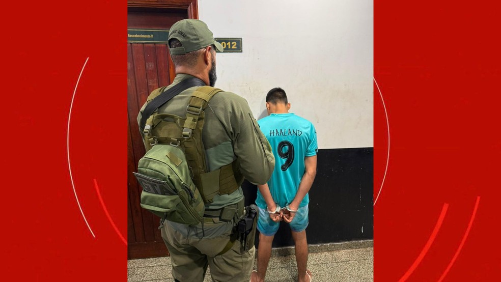 Suspeito já tem passagem pela polícia — Foto: GTA/Divulgação