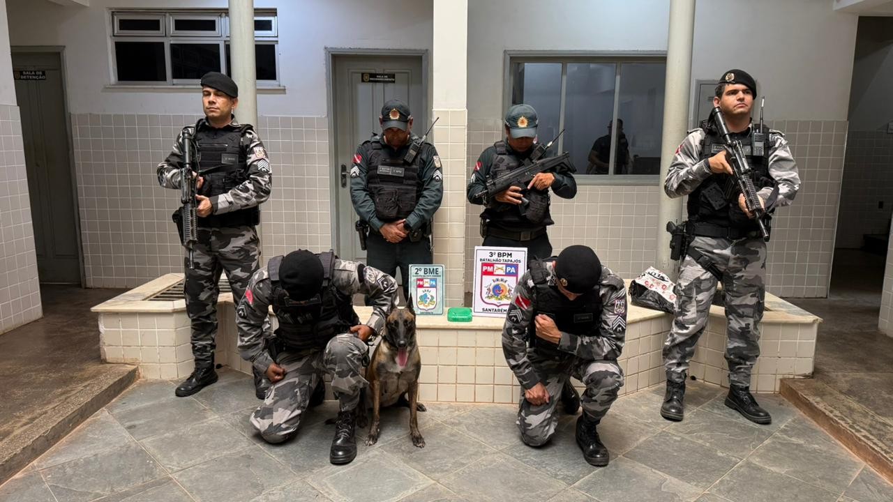 Cerca de 1kg de droga vinda do Amazonas é apreendido em embarcação no porto de Santarém