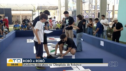Estudantes do estado participam de Olimpíada de Robótica; confira