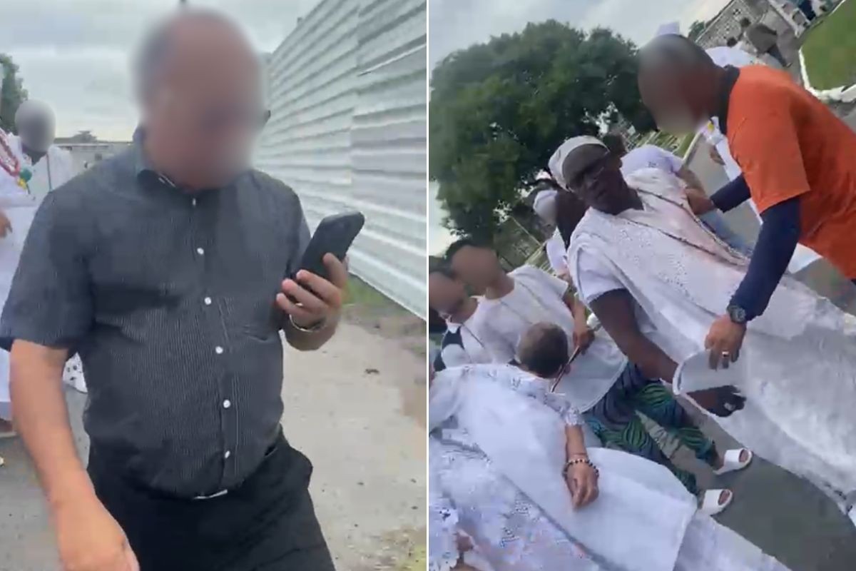 Padre é acusado de invadir cerimônia de matriz africana e chamar líder religioso de 'macaco nojento'; VÍDEO