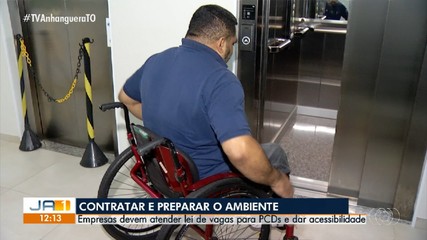 Empresas precisam garantir vagas e acessibilidade para pessoas com deficiência