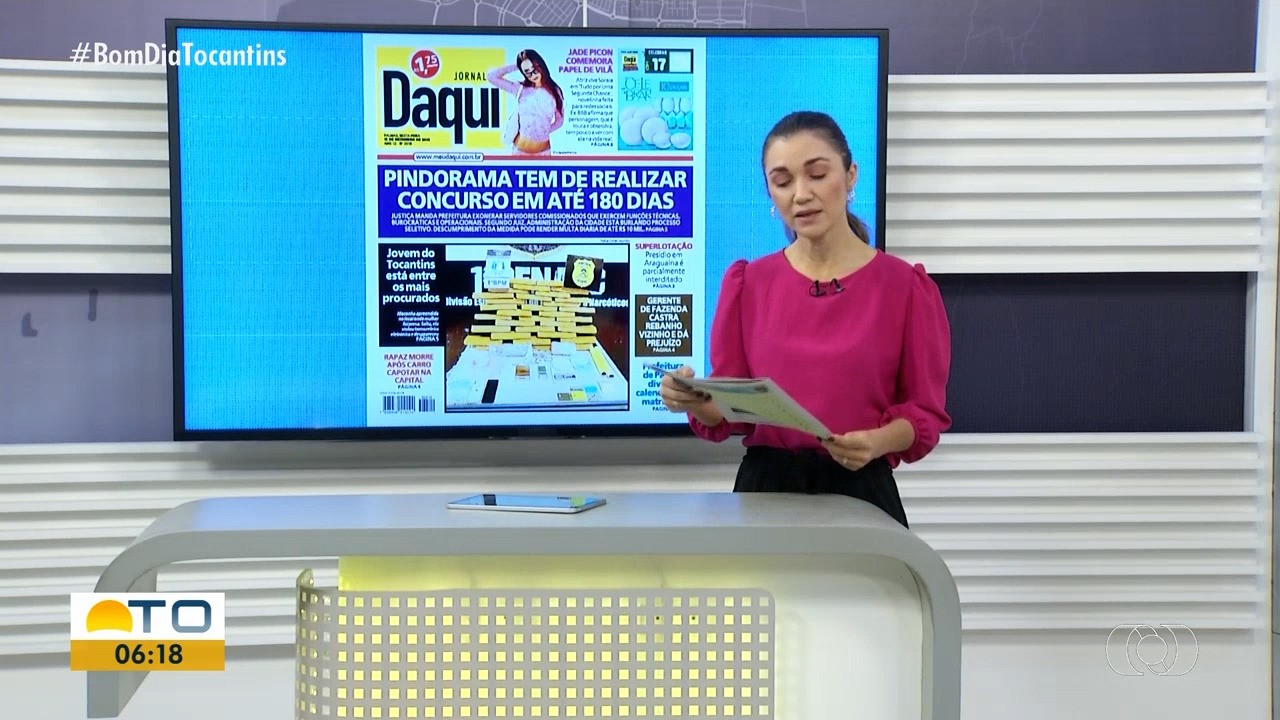 VÍDEOS: Bom dia Tocantins de sexta-feira, 12 de dezembro de 2025