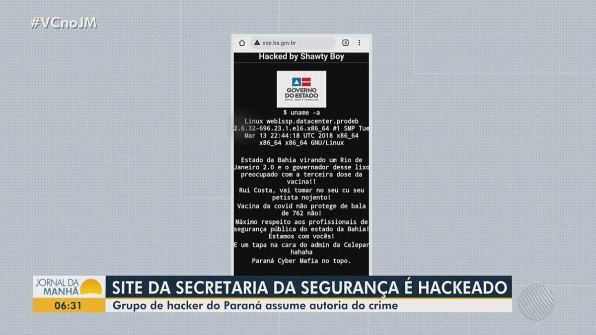 Hacker que invadiu portal do GDF já derrubou outros sites oficiais