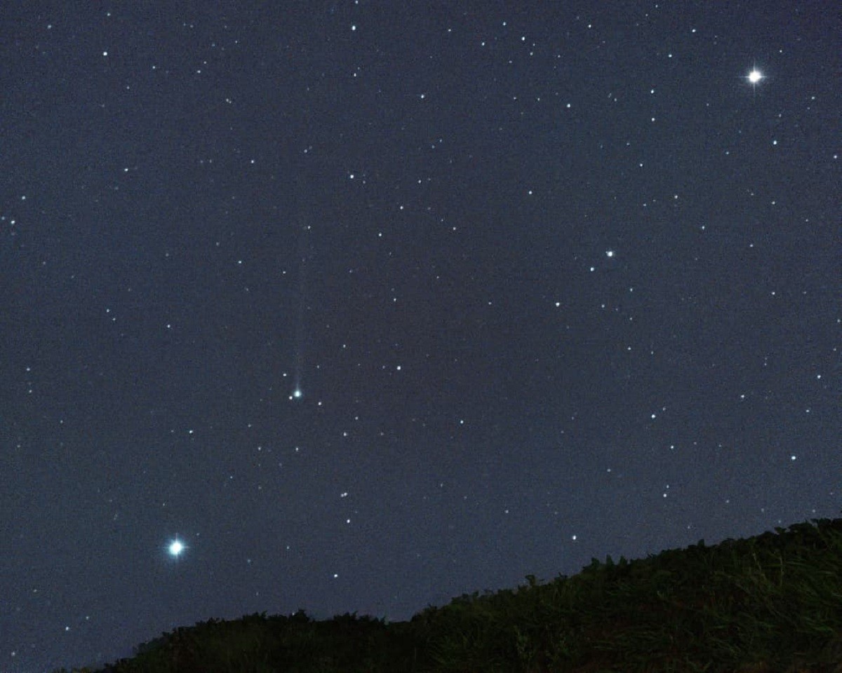 Cometa recém-descoberto é registrado no céu de Passo Fundo; VEJA FOTOS