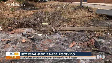 Moradores reclamam do acúmulo de lixo no setor Santa Fé