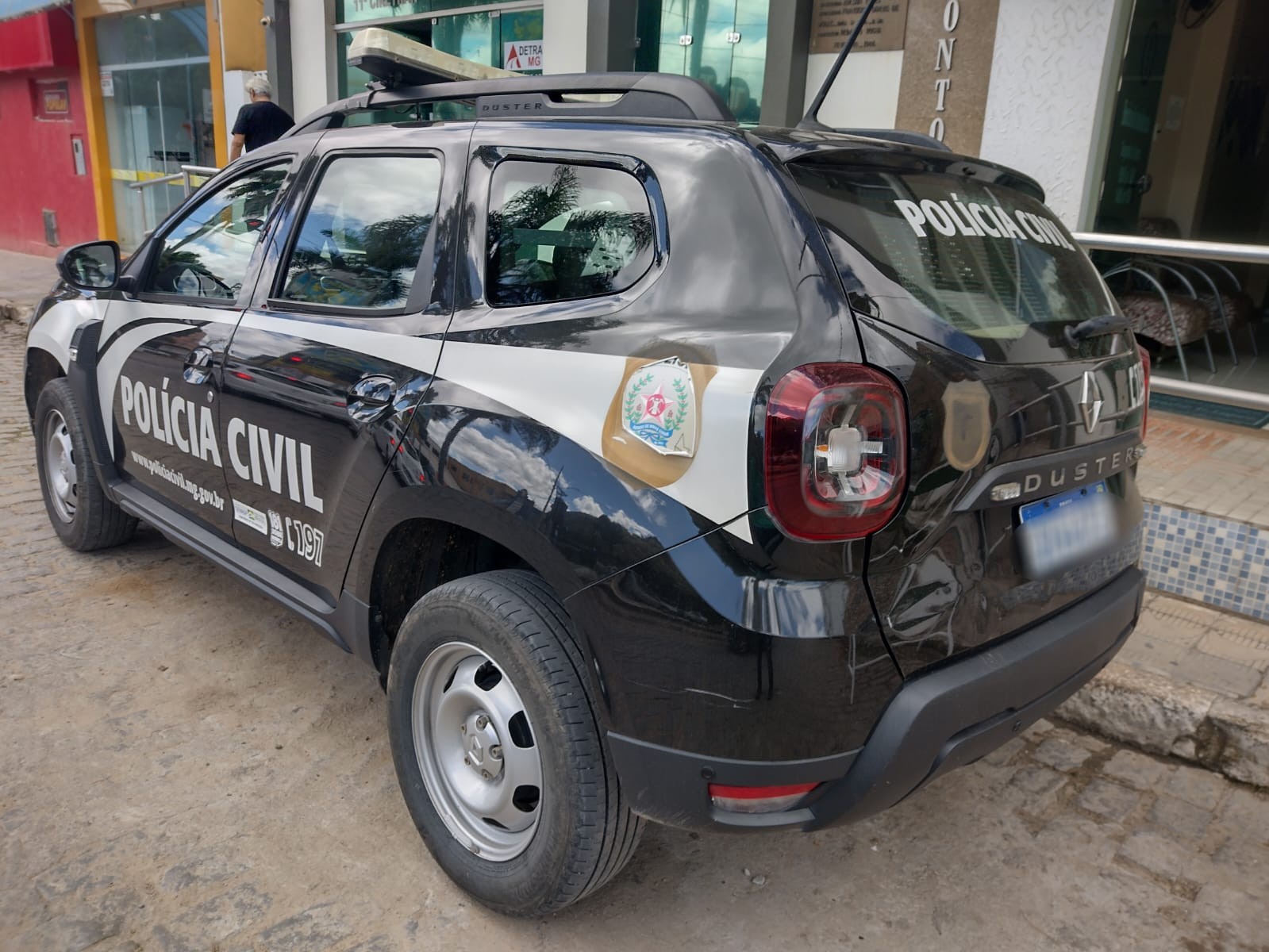 Homem é preso depois de ameaçar a ex por mensagens em rede social, em Pedra Azul