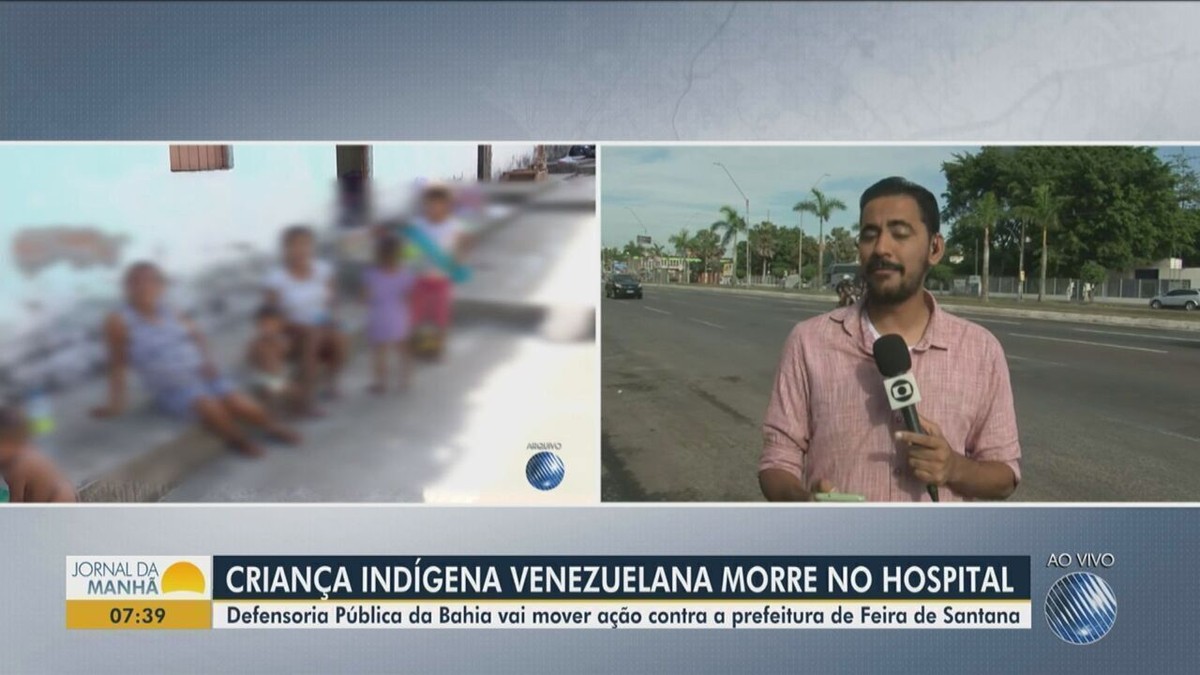 DPE aciona município baiano após morte de criança indígena venezuelana 