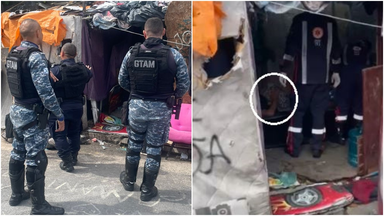 Mulher dá à luz na rua com ajuda de guardas municipais em Fortaleza; vídeo