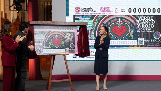 Em meio à repressão de Trump, México cria loteria com R$ 126 milhões em prêmios para ajudar imigrantes nos EUA - Valor arrecadado será destinado a consulados do México no país vizinho. Mais de 75 mil mexicanos já deixaram os EUA desde retorno de Trump à Casa Branca.