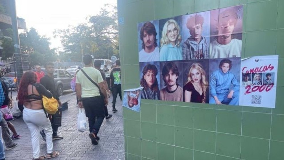 Caracas en el 2000, cantada por Danny Ocean e Elena Rose, é um hit que gerou reflexão e repercussão — Foto: BBC