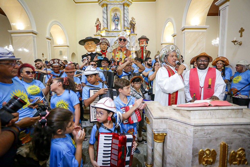 Procissão das Sanfonas de Teresina é declarada patrimônio cultural imaterial do Piauí — Foto: Divulgação/Prefeitura de Teresina