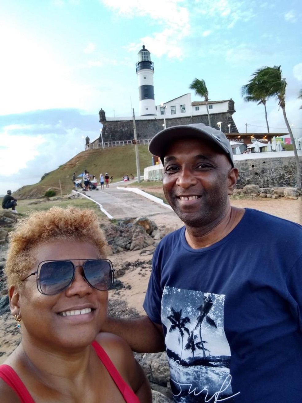 Casal Elis Regina e Rogério Rodrigues — Foto: Arquivo pessoal