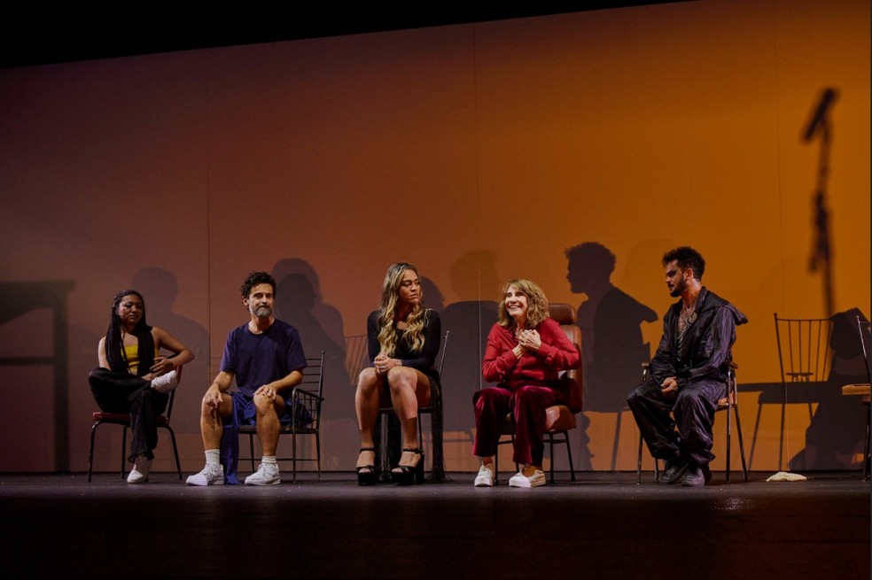 "Ao Vivo (dentro da cabeça de alguém)", protagonizada pela atriz Renata Sorrah — Foto: Divulgação