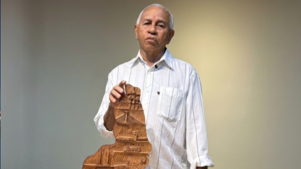 Exposição de arte santeira homenageia Mestre Pascoal — Foto: Ascom Sudarpi