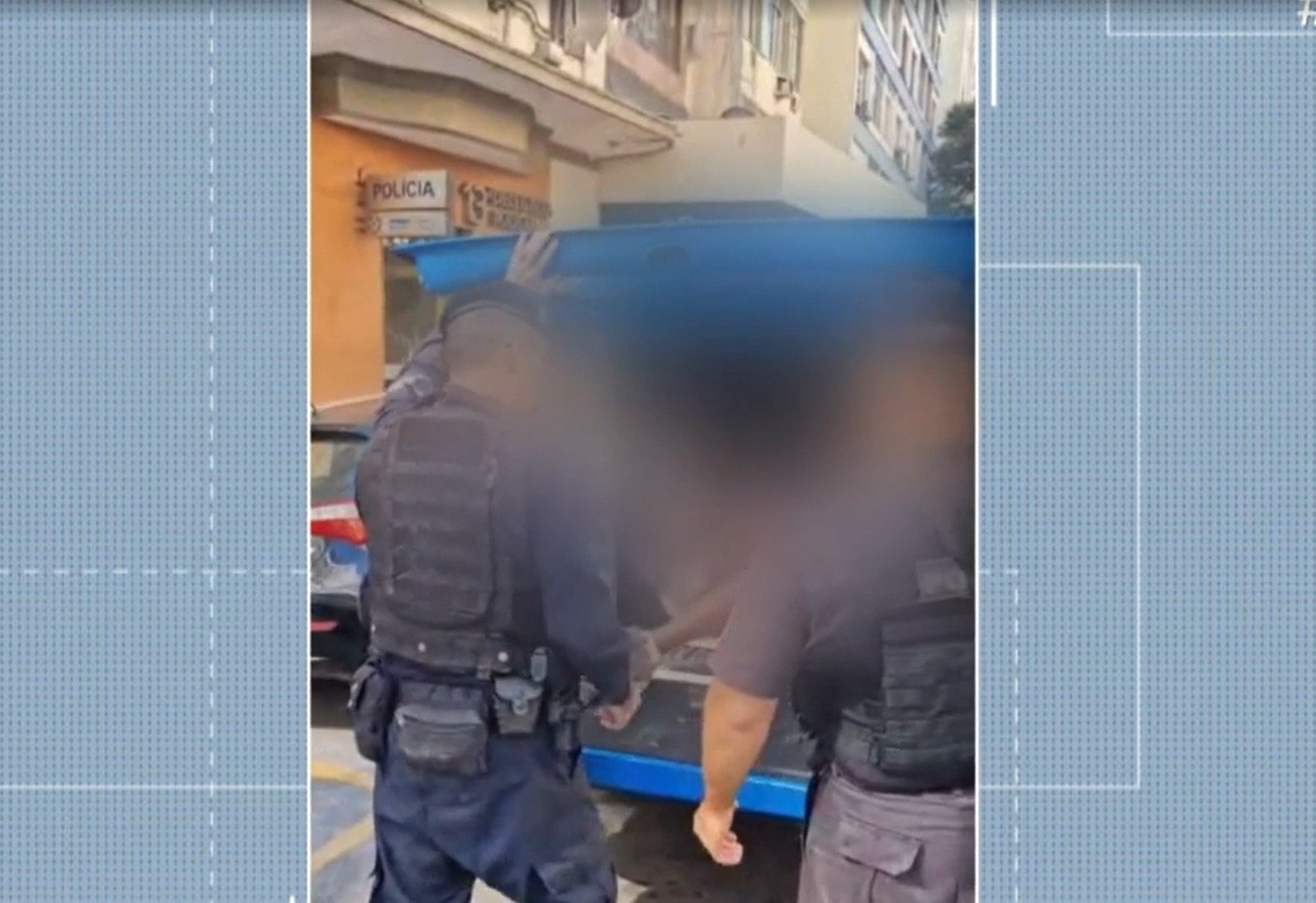 Suspeito de tentativa de latrocínio em Campos é preso com arma em carro de aplicativo no Rio