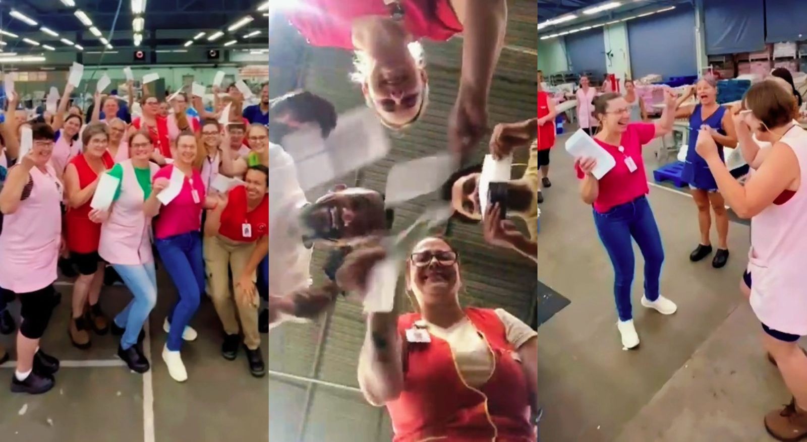 VÍDEO: empresa de SC presenteia mais de 2,5 mil funcionários com bilhetes da Mega-Sena da Virada