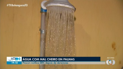 Procon notifica a BRK após denúncia de mal cheiro na água em Palmas